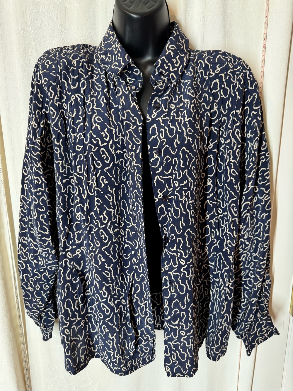 Vintage Argenti Women's Silk Shirt